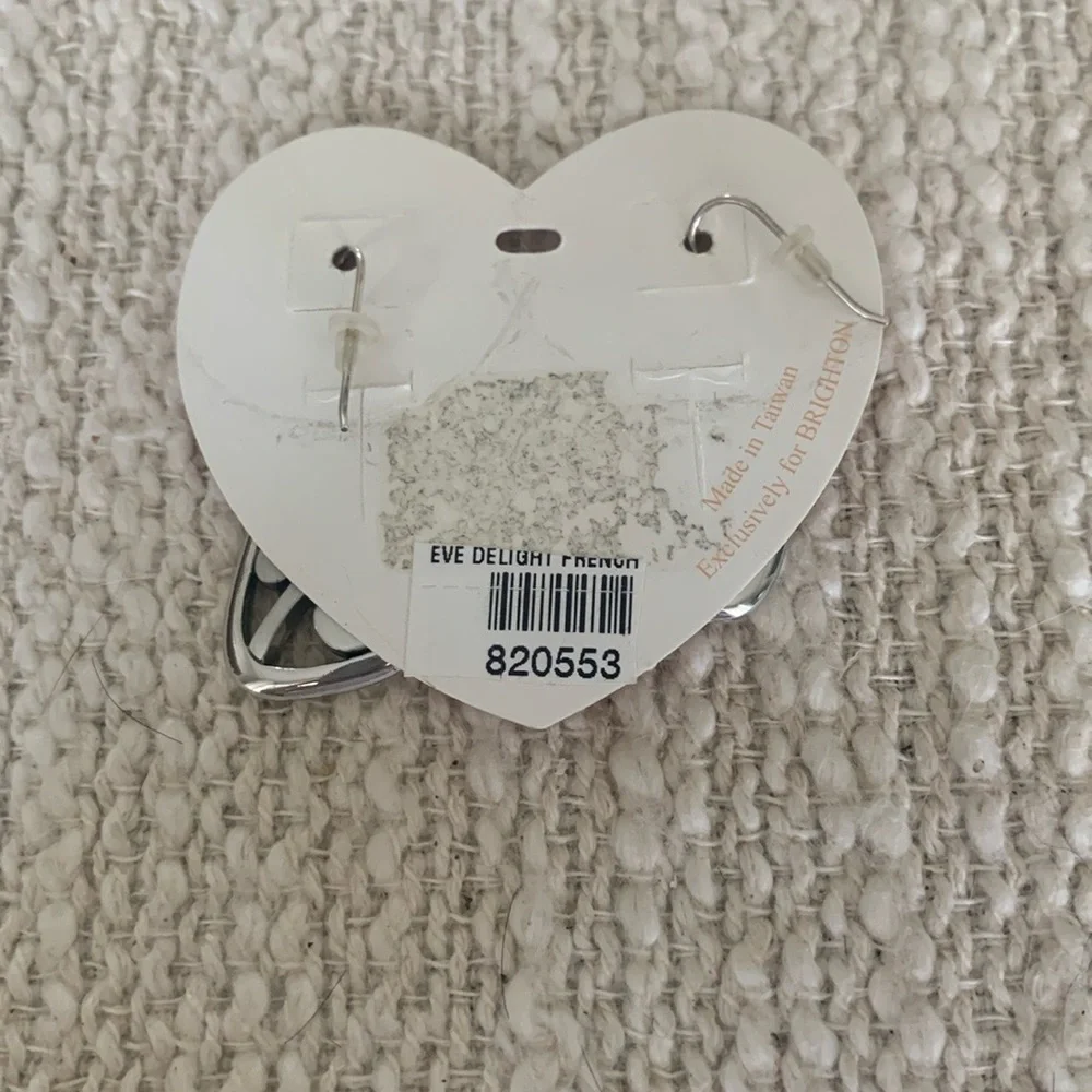 Brighton Elegant Silver Drop Earrings - Picture 3 of 9